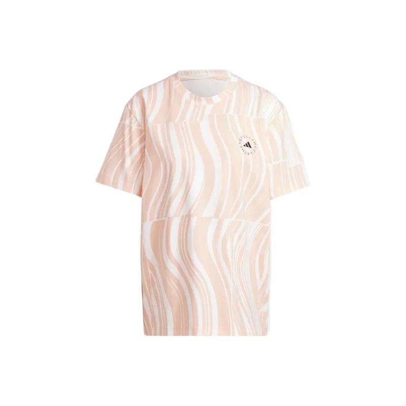 Stella Mccartney X Adidas T Shirts Women's Pink Brush-0