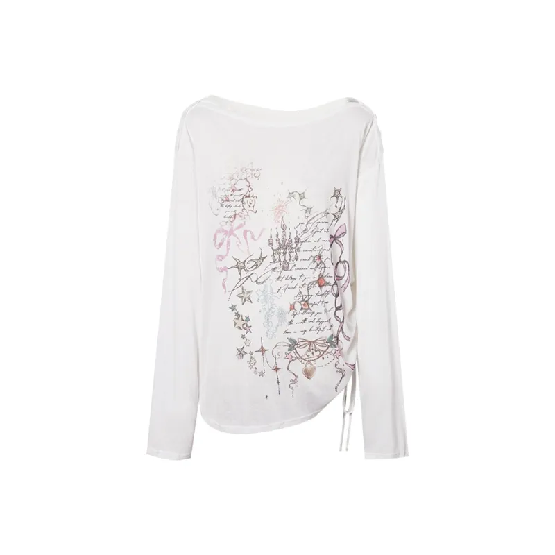 EPTISON WOMAN Drop Shoulder Sleeve T Shirt Women's-12