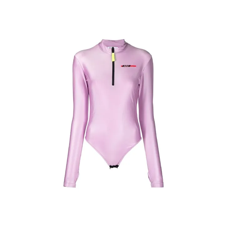 MSGM Bodysuits Women's Purple-0