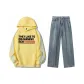 Yellow Top+Medium Blue Pants