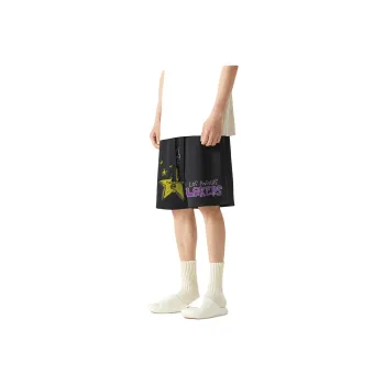 AFTER SCHOOL SPECIAL Casual Shorts Unisex Black