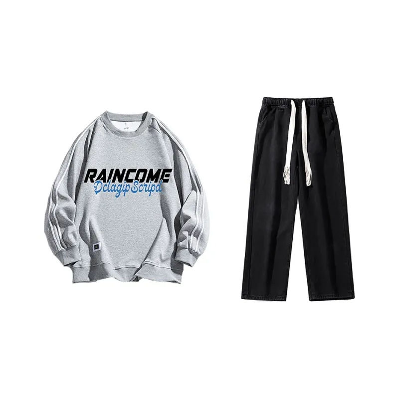 RAINCOME Sweatshirt Sets Unisex-6