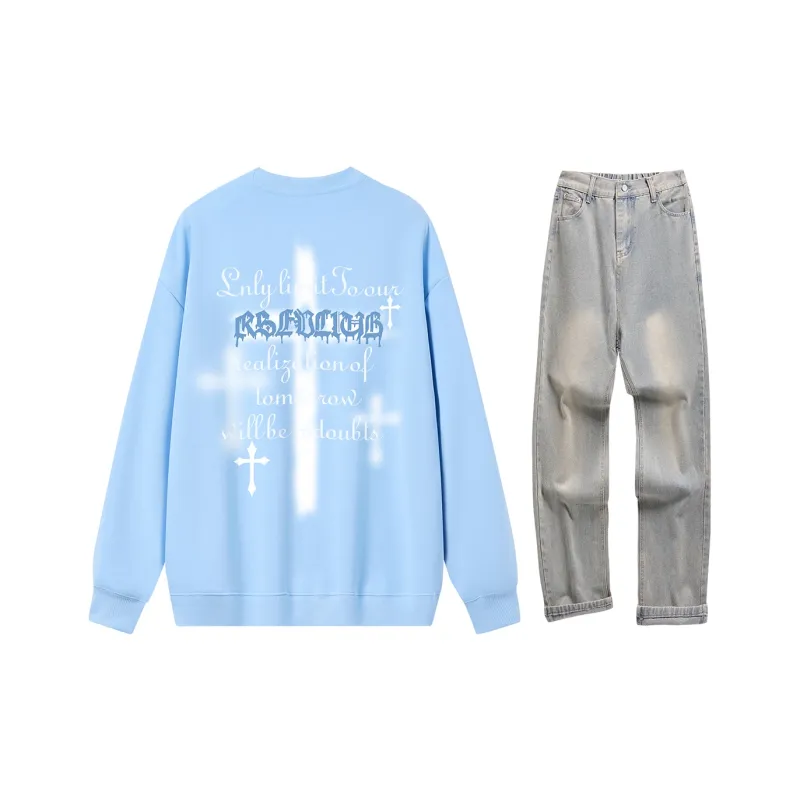 VniVerseVClub Sweatshirt Set Unisex-28