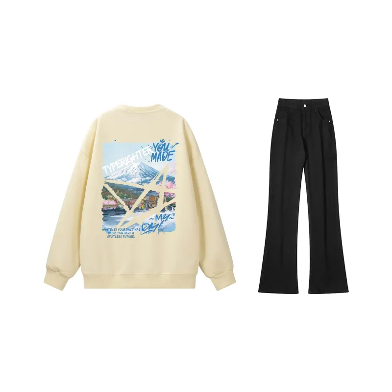 TYPERIGHTER Sweatshirt Set Unisex-9