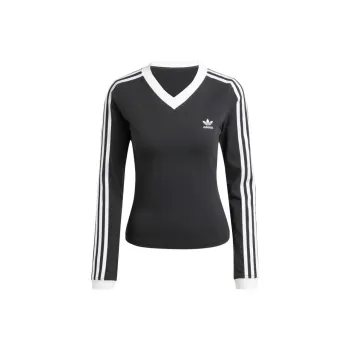 Adidas Originals Classics 3 Stripes Sweatshirt Women's Black