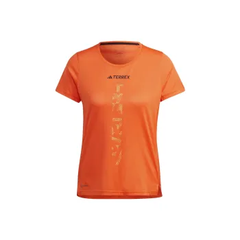 Adidas T-Shirt Women's Half Impact Orange