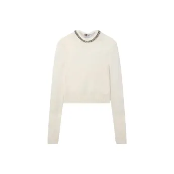 Stella McCartney Falabella Chain Crewneck Knitted Jumper
