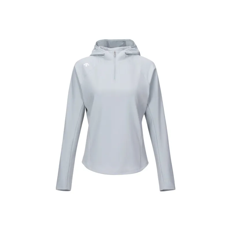 DESCENTE WOMENS TRAINING Collection Knitted Fabric Hoodie Women's-4