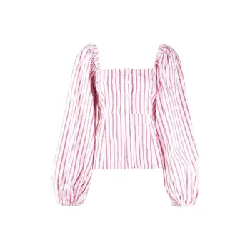 GANNI Shirts Women's Pink