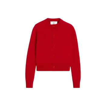 AMIPARIS Paris Ami De Coeur Knitted Cardigan