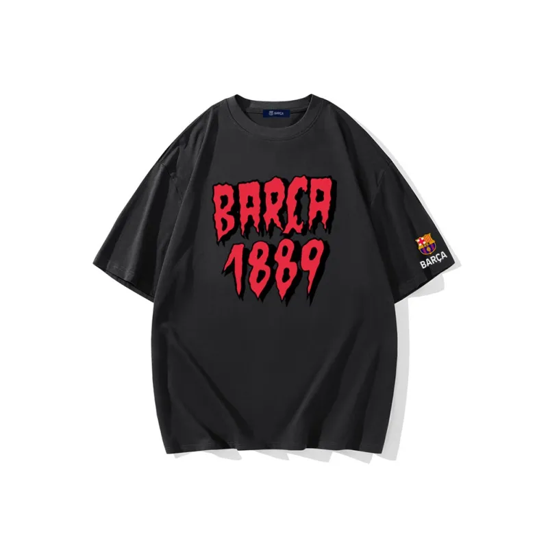 FCB ARCELONA T Shirts Unisex-4