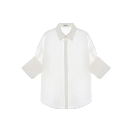 Fax Copy Express Shirts Women's White