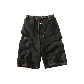 A SQUARE ROOT Casual Shorts Unisex Dark Gray