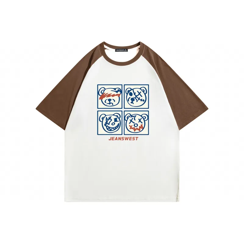 JEANSWEST Raglan Sleeve T Shirt Women's-0