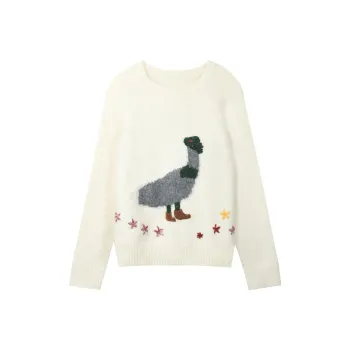 MISHOW Sweater Women's Creamy Apricot