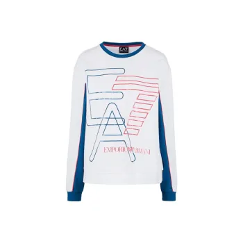 EMPORIO ARMANI EA7 Sweatshirt Women's Ecru