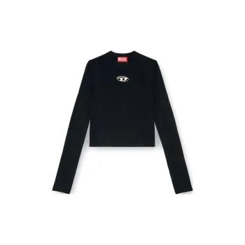 DIESEL M Valari Oval D Ribbed Knit Top