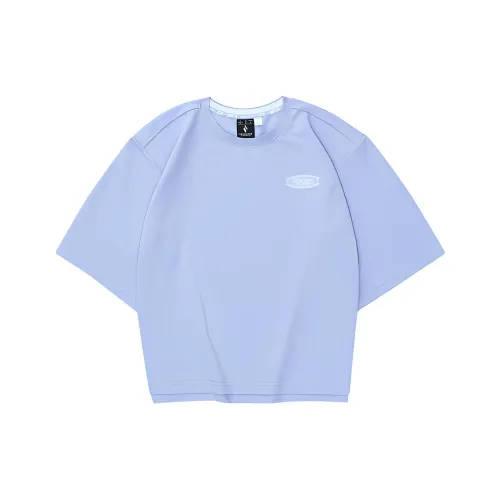 Skechers Drop Shoulder Sleeve T Shirt Women's Quartz Purple