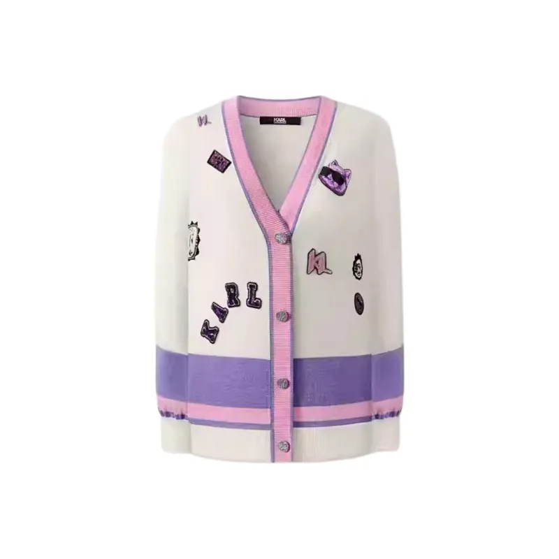 KARL LAGERFELD SS24 Sweater Women's White-0