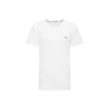 CALVIN KLEIN Drop Shoulder Sleeve T Shirt Women's White
