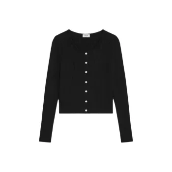 CELINE SS25 Sweater Women's Black