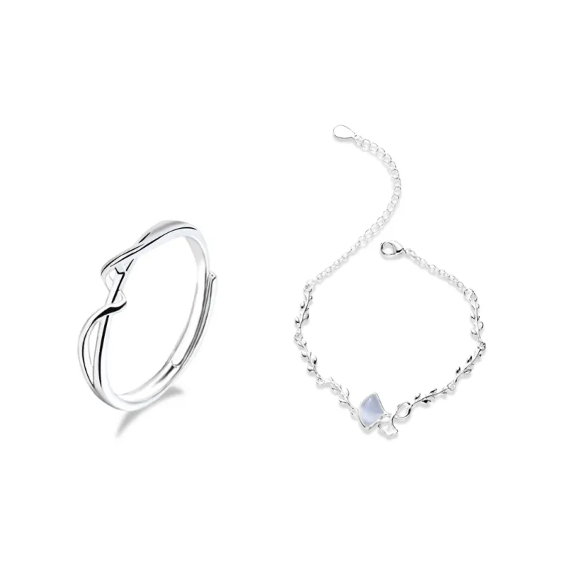 Jingleo Glass Cat Eye Bracelets Unisex-0