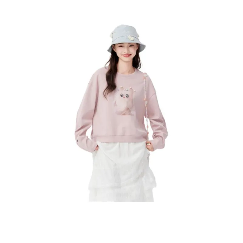 ZIHAN x NAIPUPU IP LIANMINGKUAN Sweatshirt Women's-4