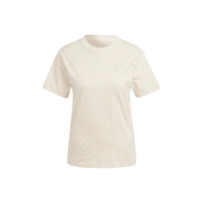 Adidas Originals T Shirt Women's Wonder White-0