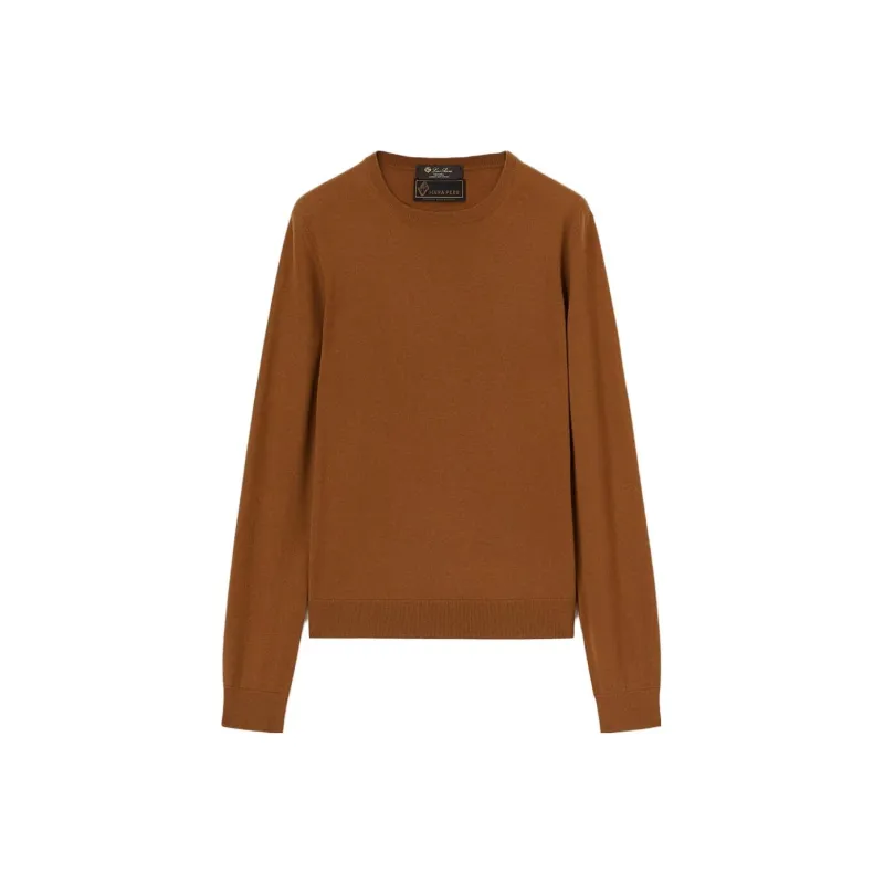 Loro Piana FW23 Sweater Women's Dark Camel-0