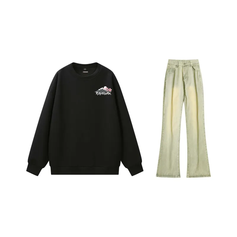 TYPERIGHTER Sweatshirt Set Unisex-4