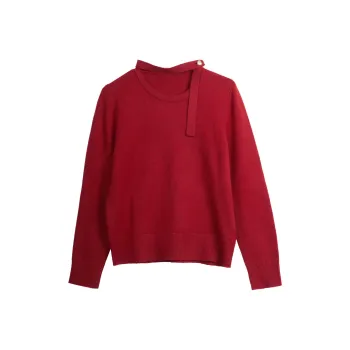 Olrain Sweater Women's Deep Red