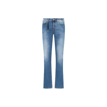 INCOTEX Straight-leg Keyring-attachment Jeans