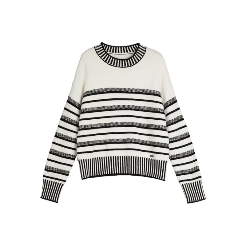 ELLE Sweaters Women's Stripes-0