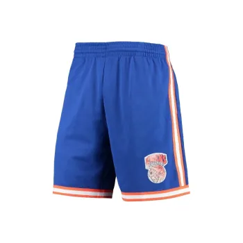 NBA x Mitchell & Ness New York Knicks Basketball Shorts Men's Blue