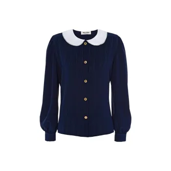 MIU MIU Shirts Women's Dark Blue