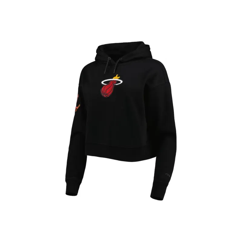 NBA Pro Standard Black Miami Heat Classic Sweatshirt Women's Black-0