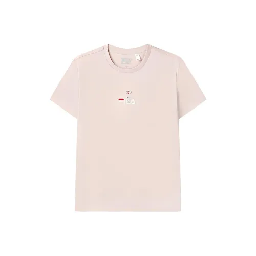 FILA T Shirt Women's Linglin Pink