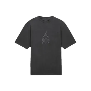 JORDAN X Billie Eilish Women'ss T Shirt Asia Sizing Vintage Black