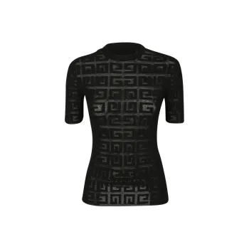 Givenchy 4G motif Jacquard T shirt
