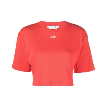 OFF WHITE T Shirts Women's Red