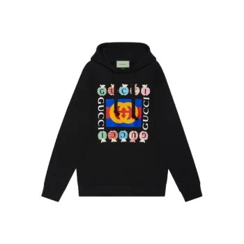 GUCCI Apple print Hoodie