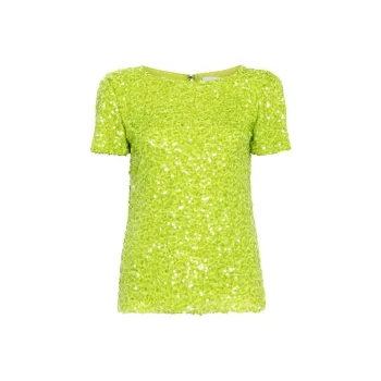 Sachin & Babi Veronica Sequin embellished T shirt