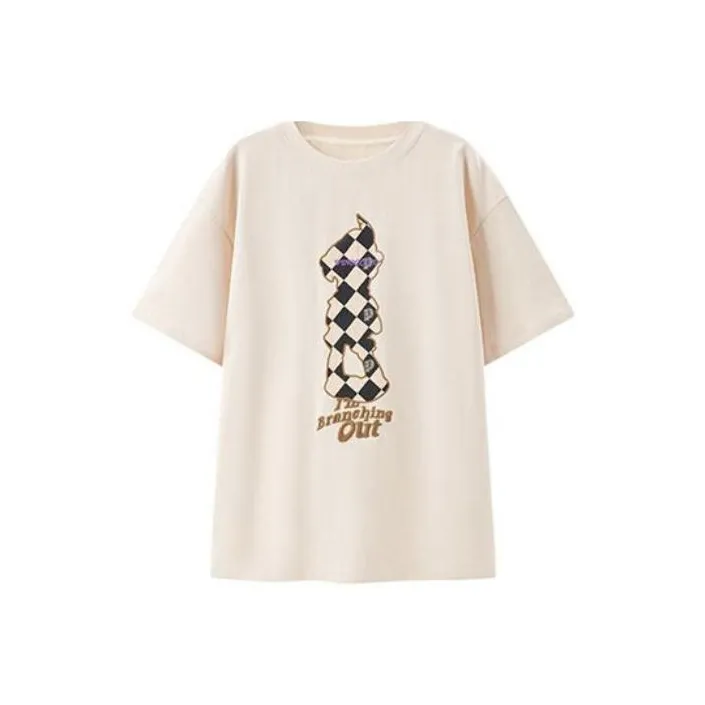 PEACEBIRD MEN PEACEBIRD MEN/PEACEBIRD MENs X Pinocchio Co branded Series T Shirts Women's-0