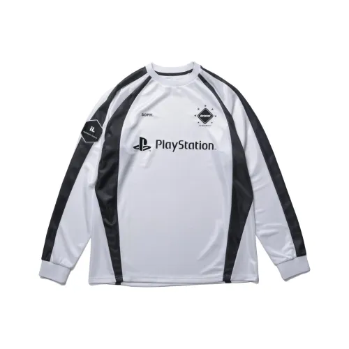Playstation X F.C Real Bristol PlayStation Co-brand Soccer Jerseys Unisex White
