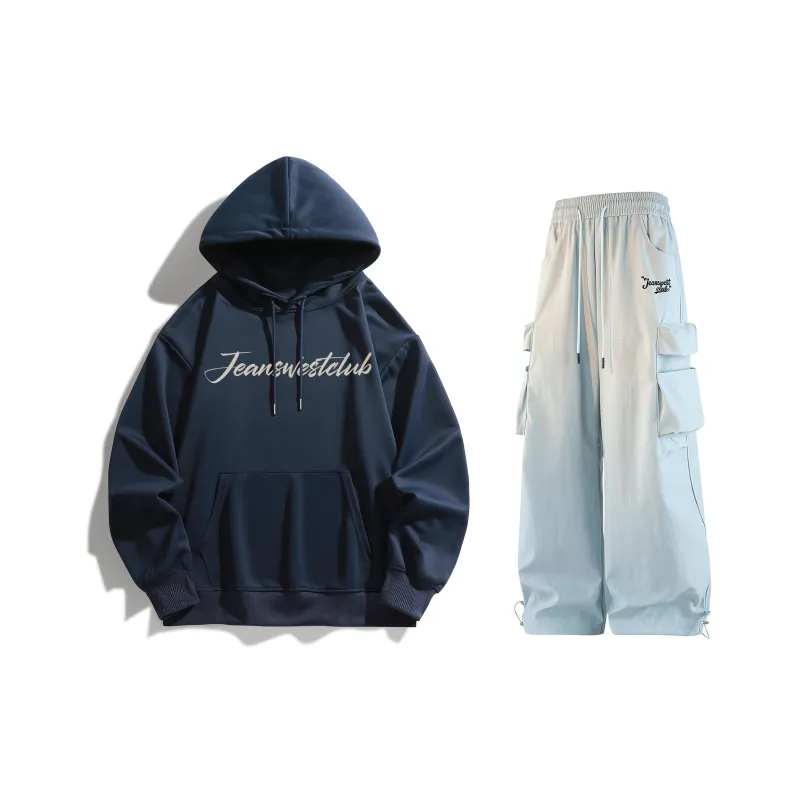 JEANSWEST CLUB x SHENGSIJUE LIANMINGKUAN Sweatshirt Set Unisex-24