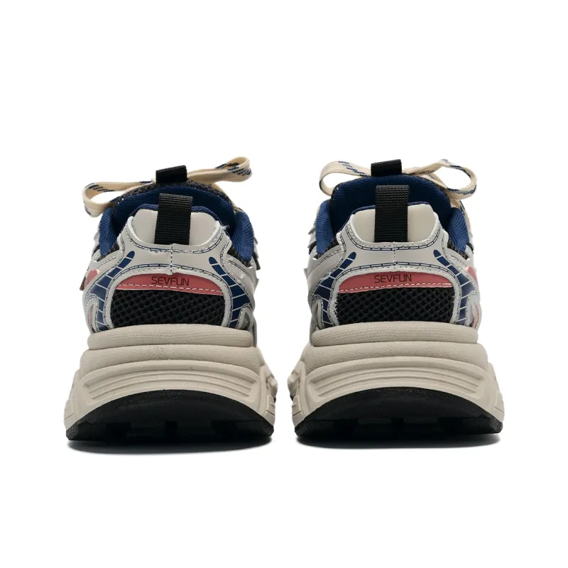 7 SEVFUN Wear resistant And Lightweight Low Top Chunky Sneakers Women's-5