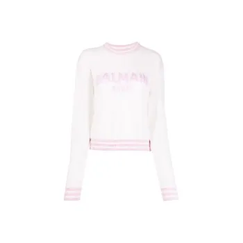 BALMAIN Sweatshirts Women's White
