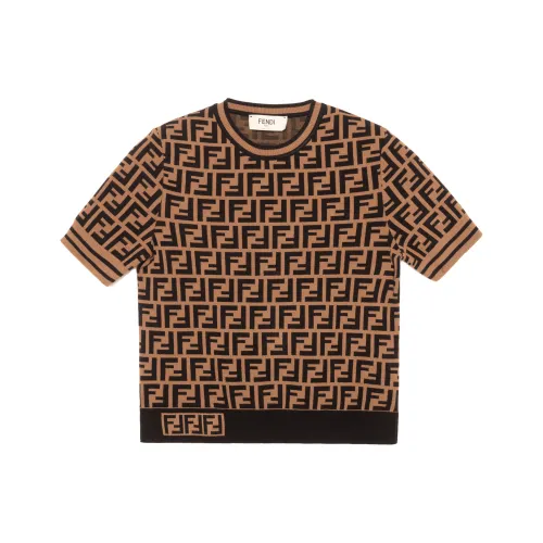 FENDI Women
s Fabric FF Motif Sweater