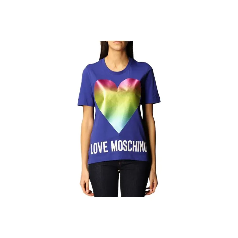 MOSCHINO T Shirts Women's Blue-0