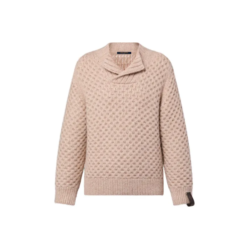 LOUIS VUITTON Honeycomb Knit Pullover-0